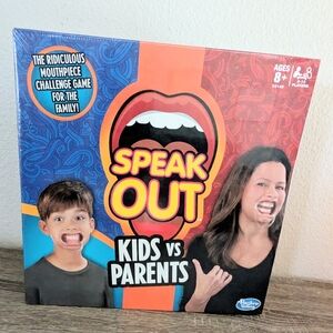 Hasbro Speak Out Kids Vs Parents Board Game New